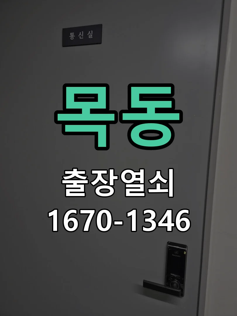 대전시 목동 출장 열쇠 작업 진행 장면