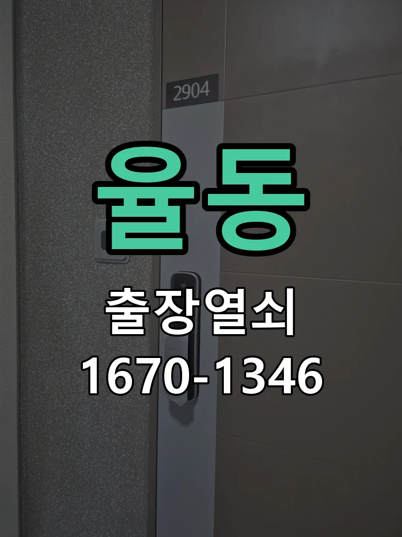 성남시 율동 점검 및 작업