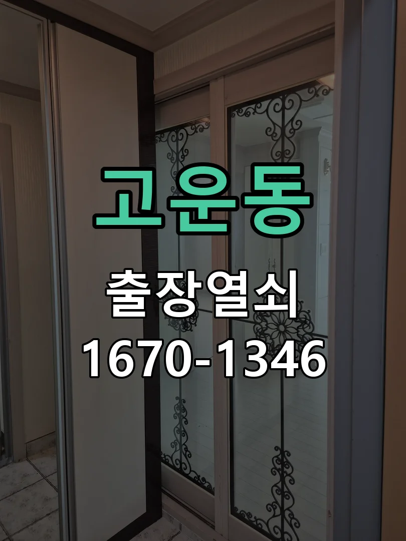 세종시 고운동 도어락 교체 작업 완료 후 점검