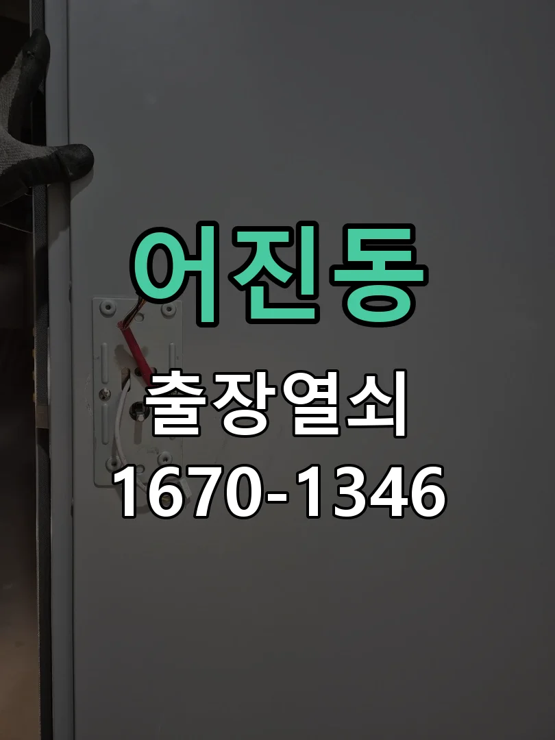 세종시 어진동 열쇠 분실 현장 도착 후 상태 확인