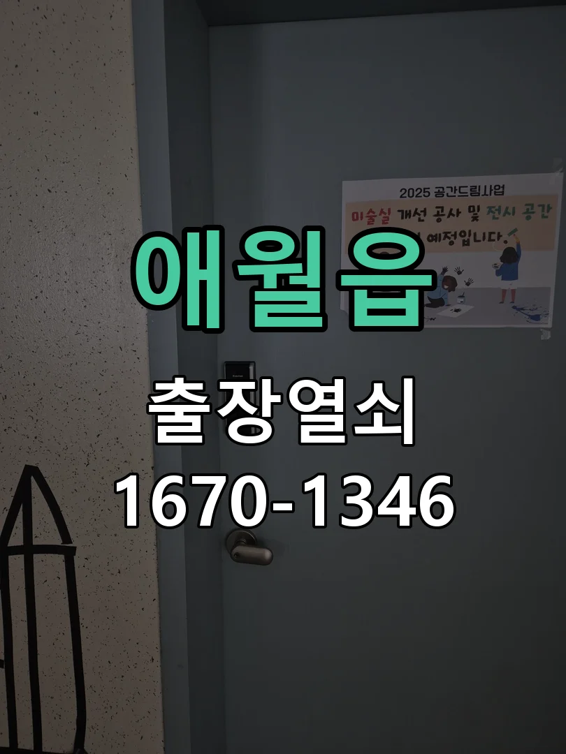 제주시 애월읍 도어락 교체 작업 완료 후 점검