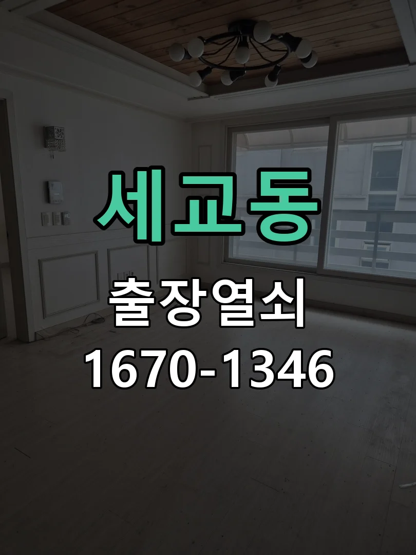 평택시 세교동 출장 열쇠 작업 완료 후 점검