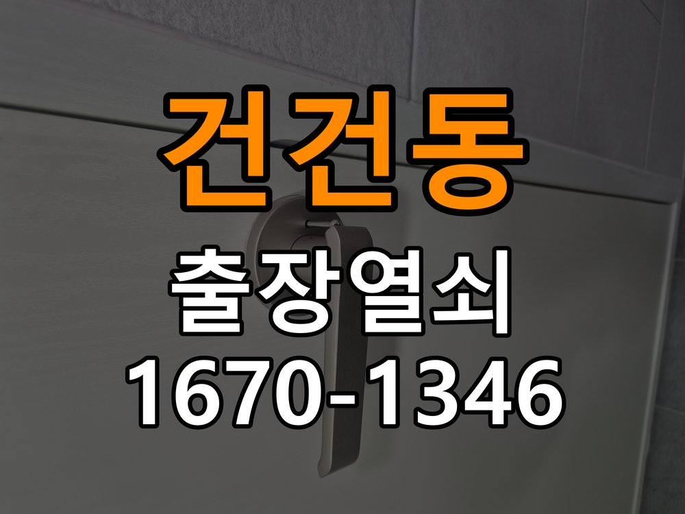건건동열쇠 단독주택 방문 손잡이를 내려도 문이 걸리는 증상 참고 사진 2