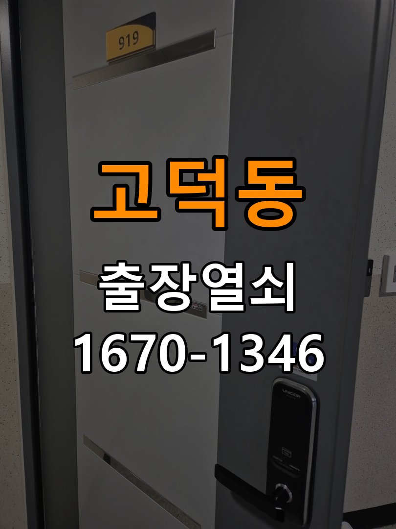 고덕동 현관문 보조키 열쇠 분실 키통 교체 특수 딤플키 실린더 보조키 교체 정밀 점검 및 교체