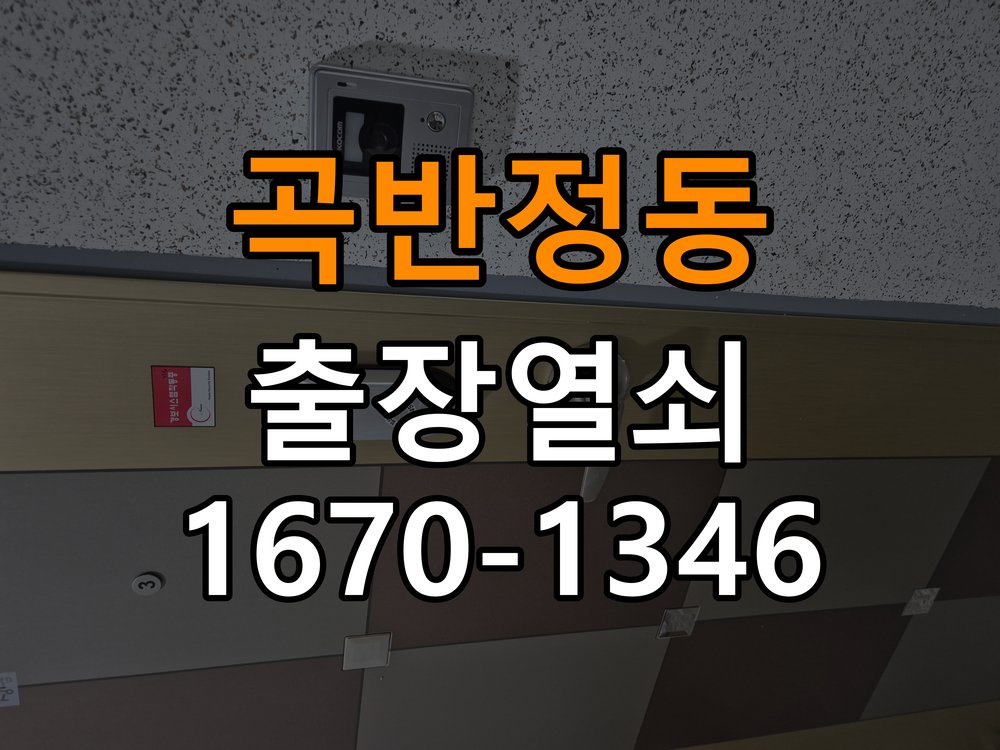 곡반정동 현관문 보조키 열쇠 분실 키통 교체 도어락 위의 특수 보조키 열쇠를 잃어버려 문을 열지 못함 현장 출장