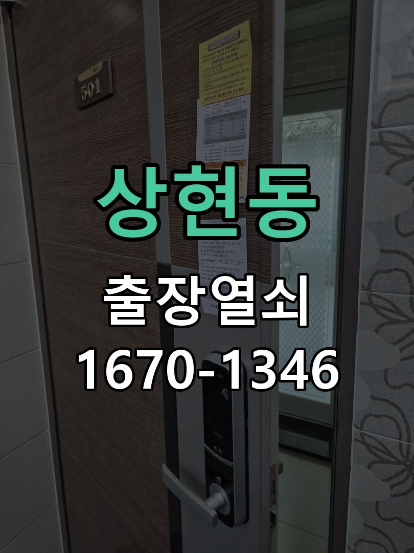 상현동 이사 후 현관 도어락 교체 및 비번 변경 새로 입주하면서 기존 사용자의 비번 잔류 불안으로 신제품 교체 요청 현장 출장