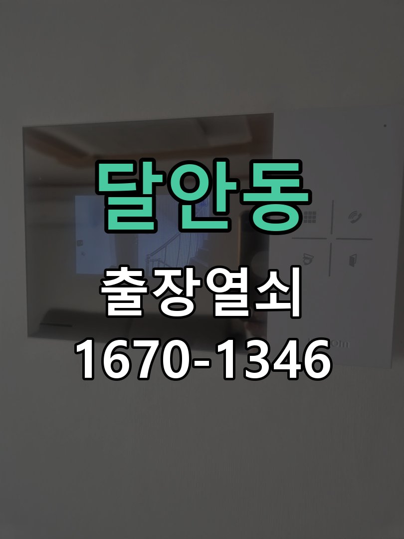 달안동 창고 대문 개폐기 열쇠 고장 교체 주택 대문 개폐기 버튼을 눌러도 문이 열리지 않고 걸림 현장 출장