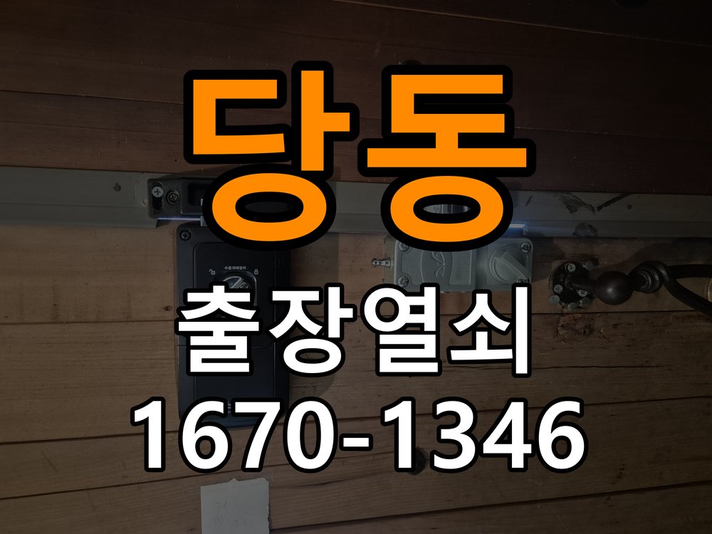 당동열쇠 계단식 아파트 도어락 모티스 걸쇠 데드볼트 걸림 해결 참고 사진 3