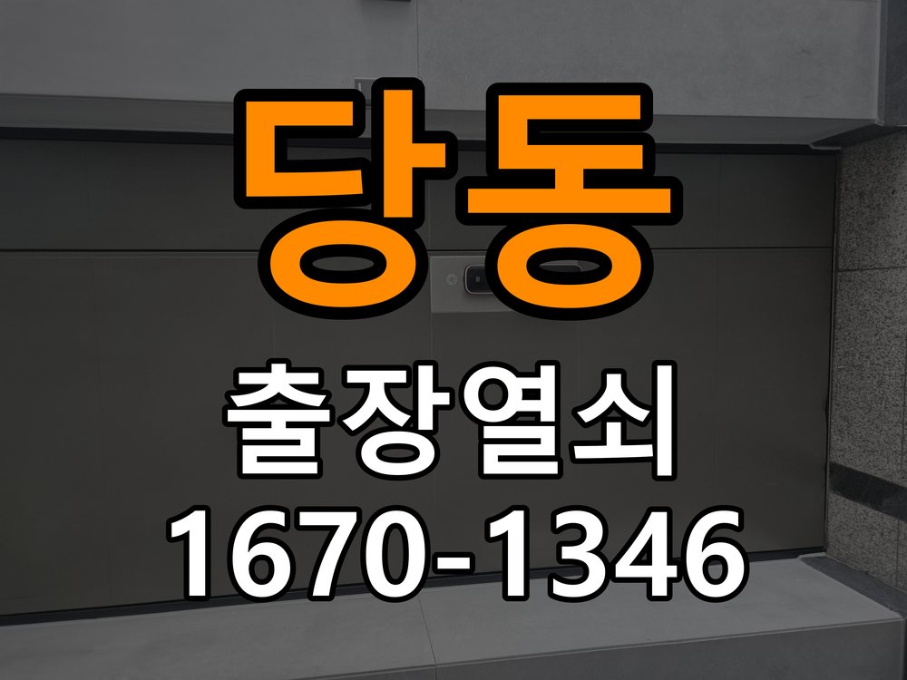 당동열쇠 계단식 아파트 도어락 모티스 걸쇠 데드볼트 걸림 해결 참고 사진 5