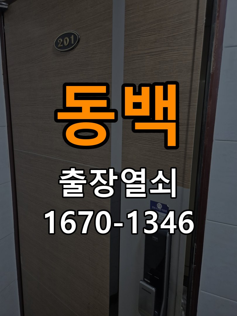 동백 보조키 특수키 안전고리 추가 설치 도어락 외에 추가적인 이중 보안 잠금장치 필요 현장 출장