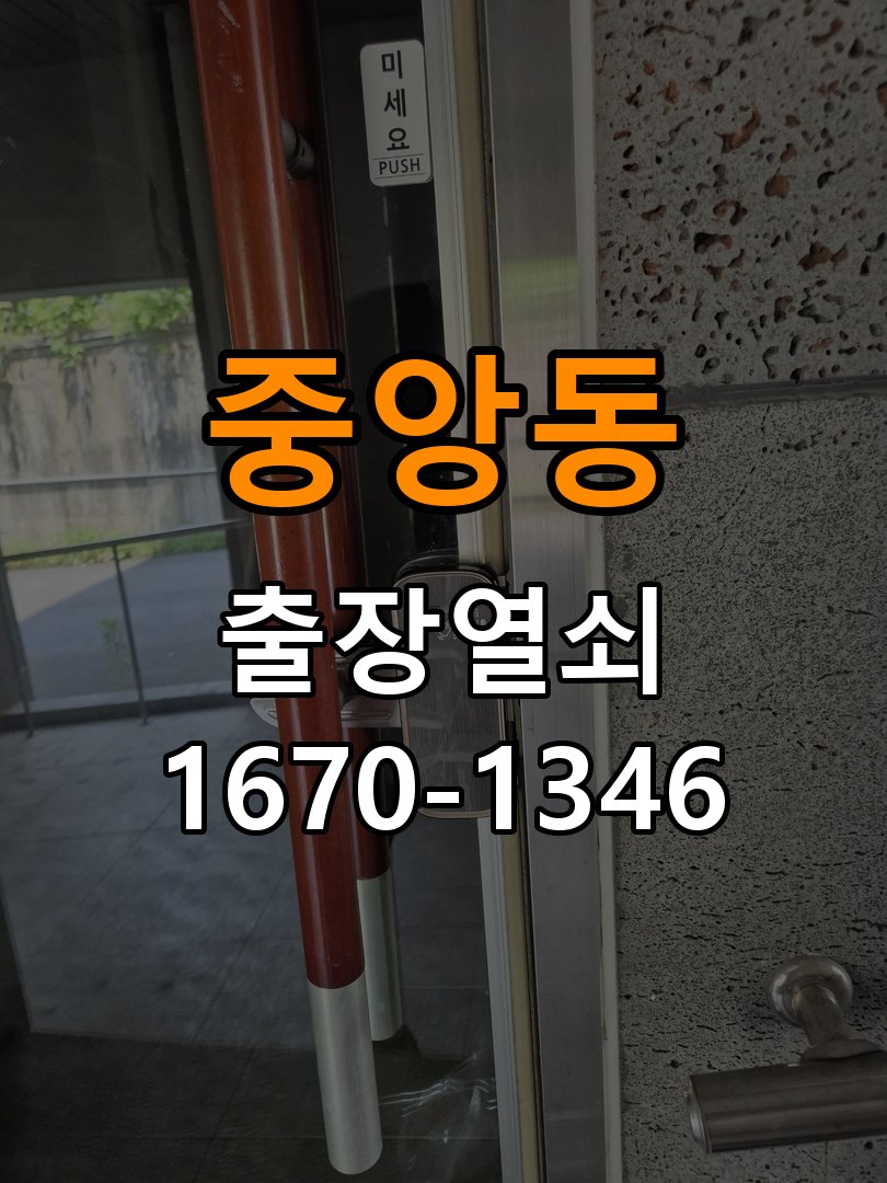 중앙동 창고 대문 개폐기 열쇠 고장 교체 주택 대문 개폐기 버튼을 눌러도 문이 열리지 않고 걸림 현장 출장