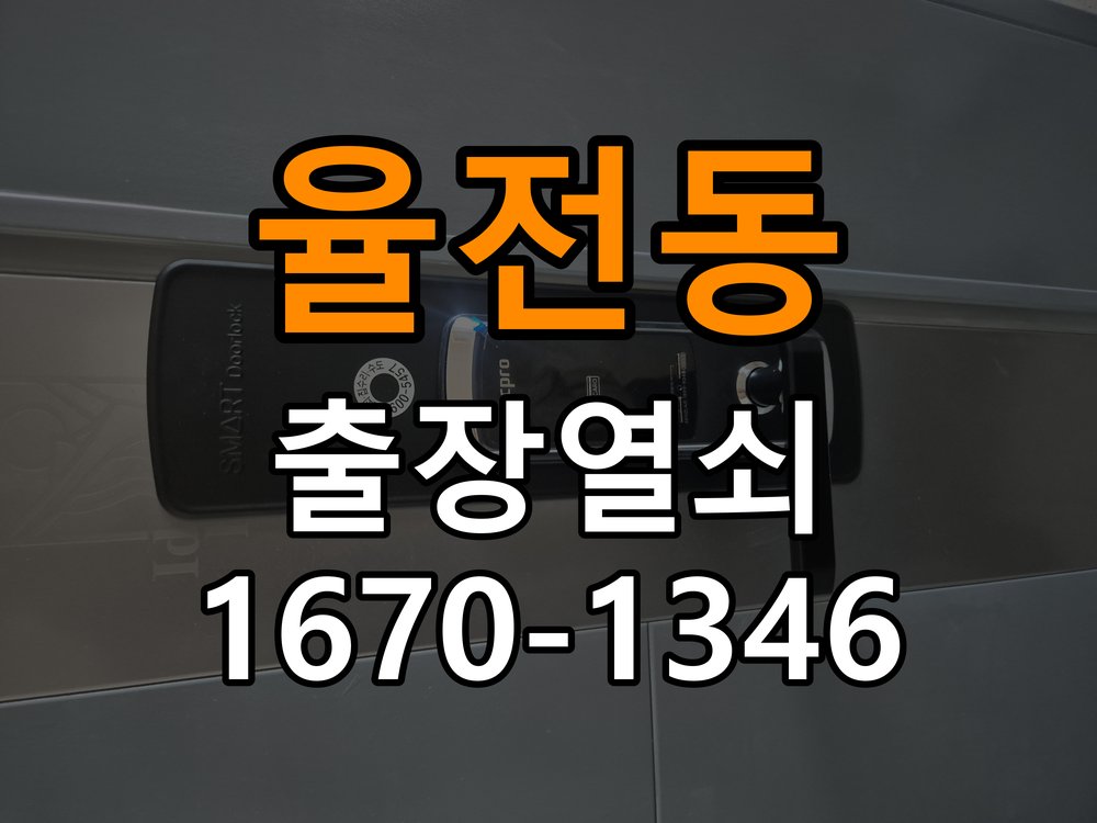 율전동 다세대주택 도어락 비밀번호 입력 후 확인음만 나고 안 열리는 증상 - 비용 견적 전 준비사항 입력 패널과 잠금 구동부 정밀 점검 및 교체