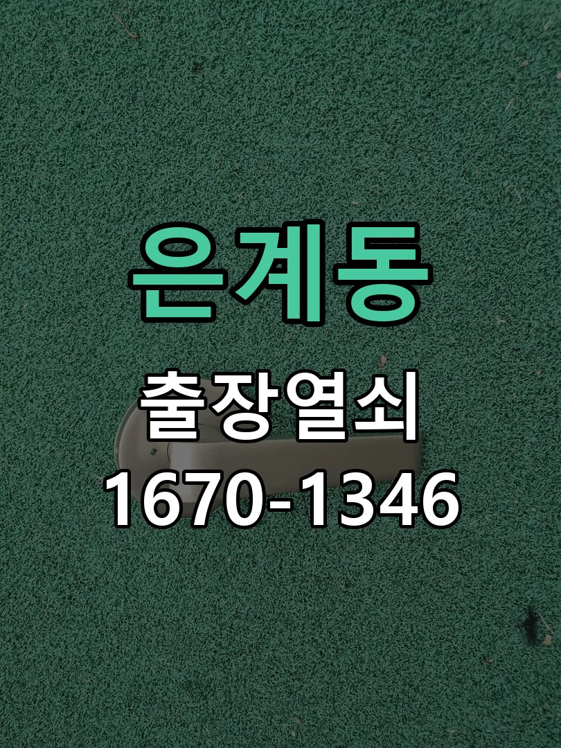 은계동 열쇠 부러짐 키 실린더 교체 열쇠 구멍 안에서 키가 꺾여 부러진 채 박혀 문이 안 열림 현장 출장