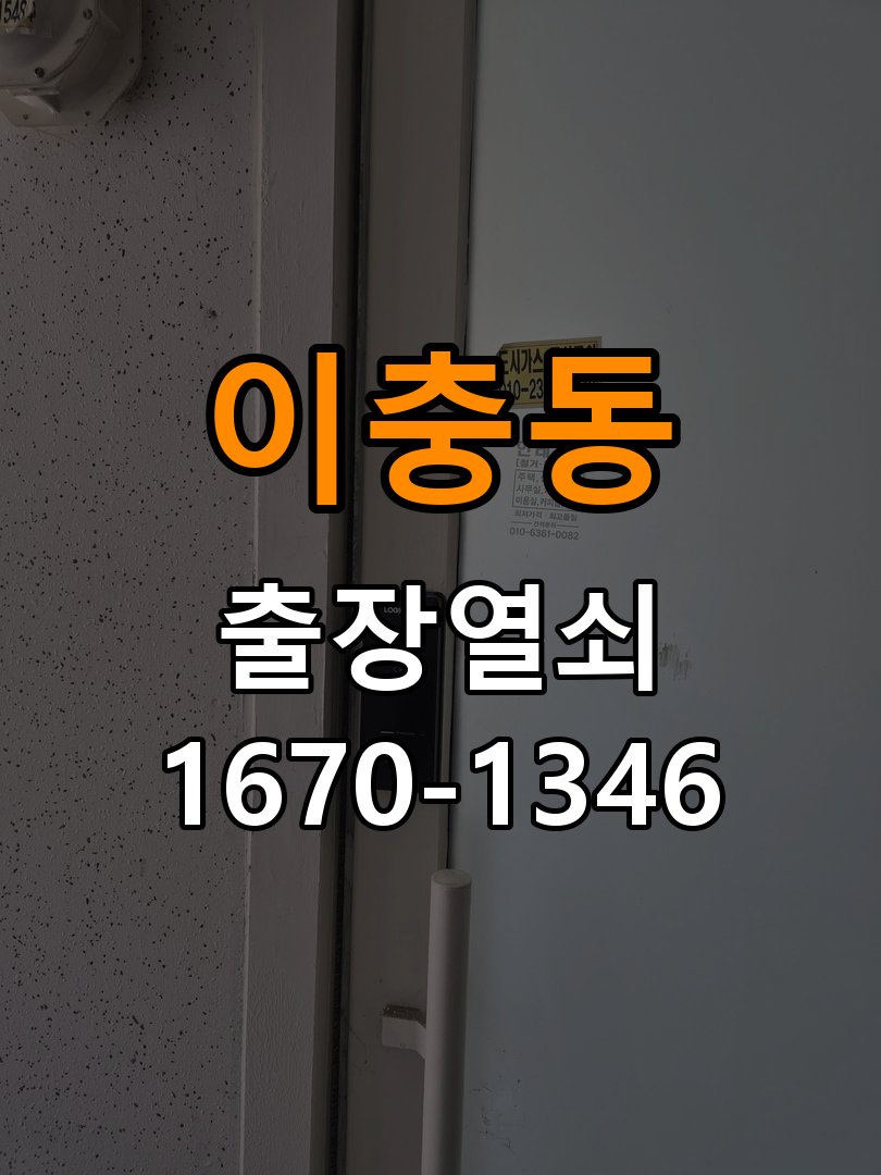 이충동도어락 열쇠집 24시 출장 단독주택 비번분실 파손없는 개문 참고 사진 2