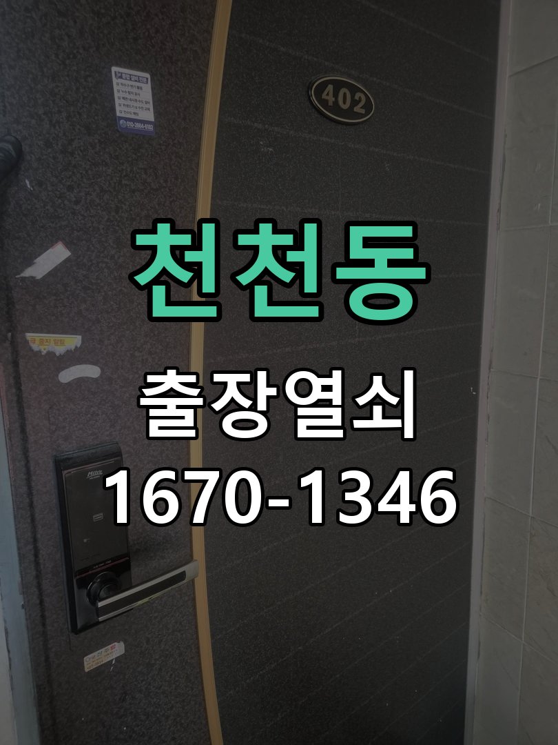 천천동 도어락 경고음 삐삐삐 울릴때 조치법 작업 완료 후 정상 작동 확인